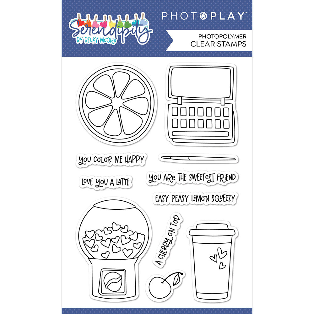 Photoplay SERENDIPITY Stamps & Dies Set