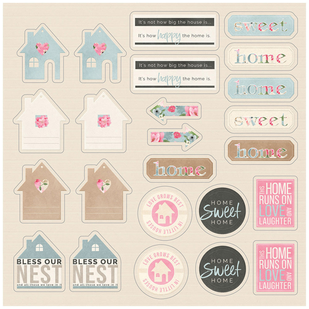 Crafters Companion NITWIT HOMEBODY 2 Pad Bundle 48 Sheets