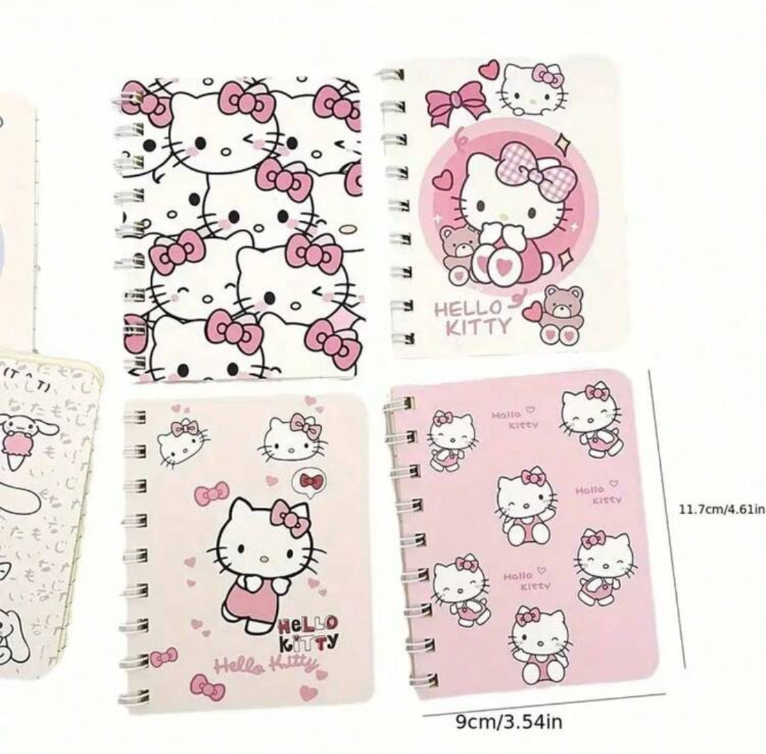 Sanrio HELLO KITTY Cartoon Spiral Notebook