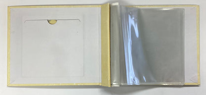 Postbound YELLOW FRAME 6&quot;X6&quot; Mini Scrapbook Album