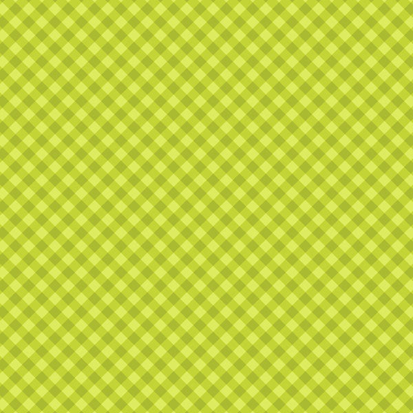 Scrapbook Customs APPLE GINGHAM 12"X12" Scrapbook Paper