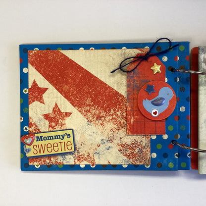 Premade BABY BOY Mini Chipboard Album