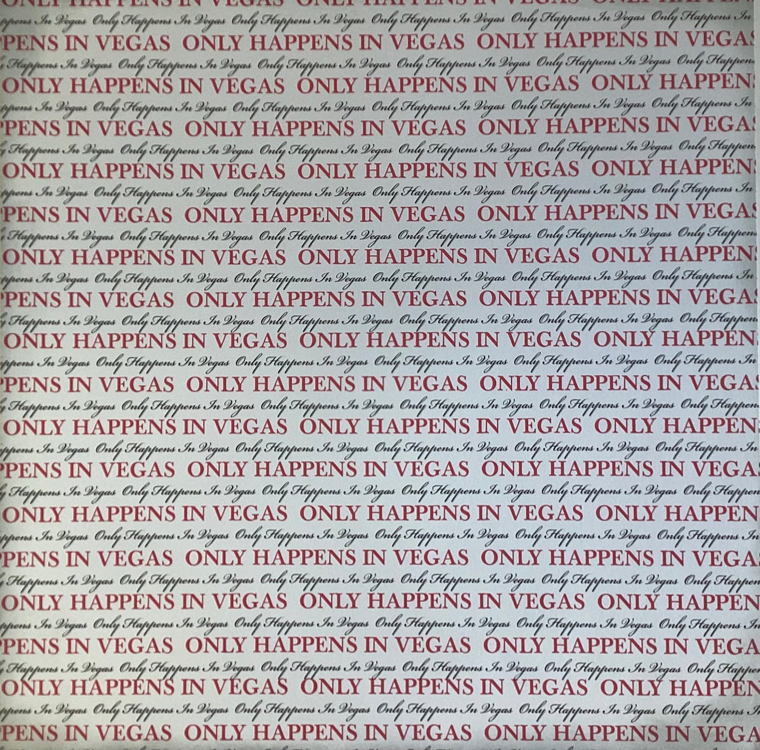 ONLY HAPPENS IN VEGAS Pride 12x12 Scrapbook Paper