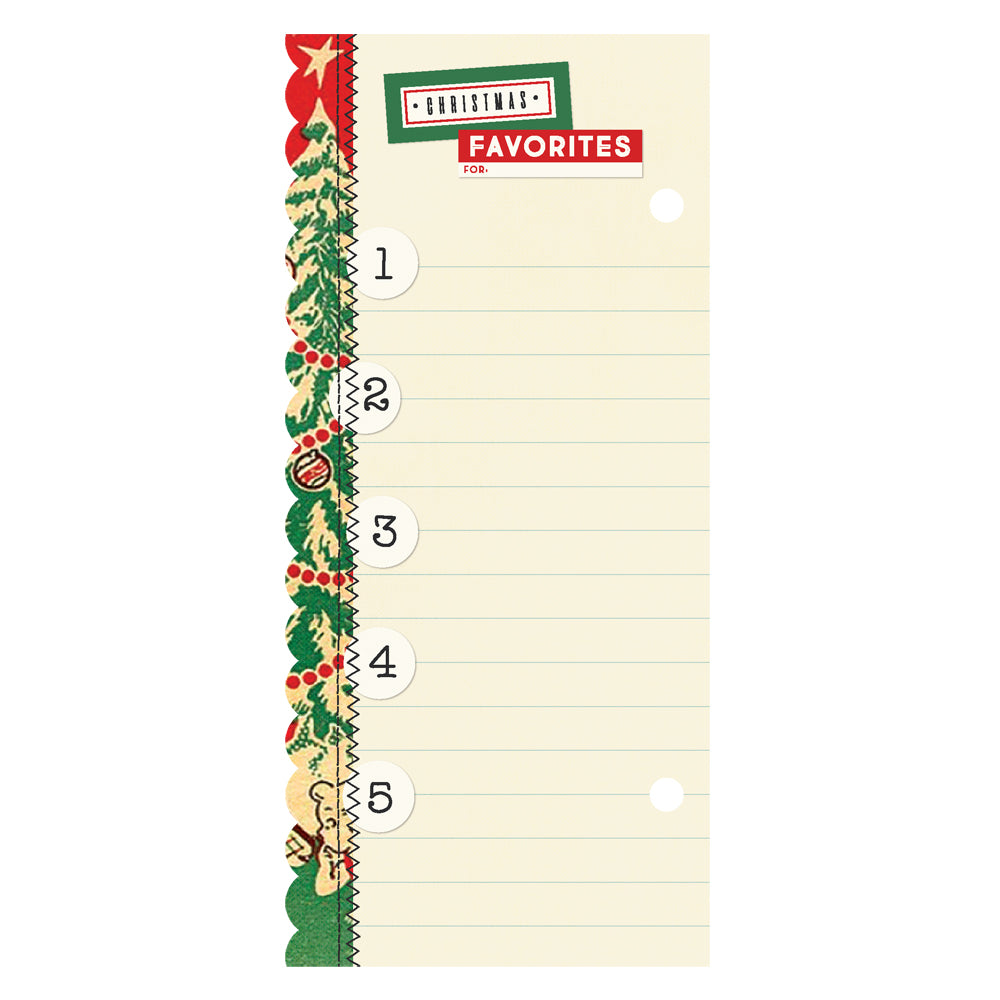 Simple Stories Simple Vintage HOLLY JOLLY Sn@p! BINDER 6"X8" Snap Album