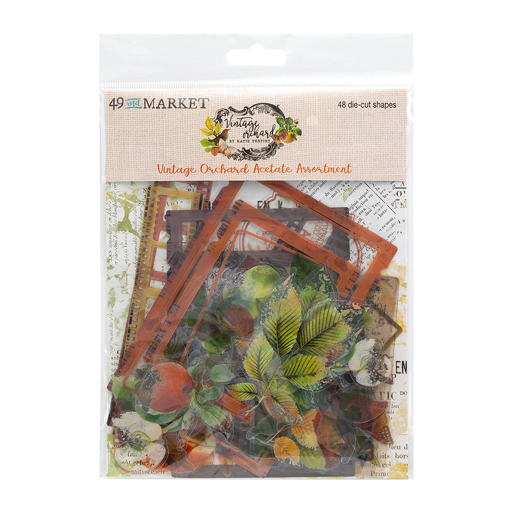 49 and Market VINTAGE ORCHARD Acetate Assortment 48pc