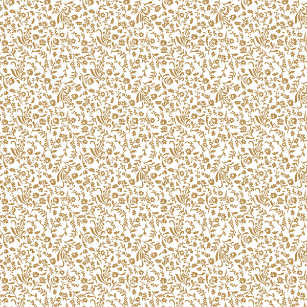 Scrapbook Customs Senior Bow GOLD WHITE 12”X12”Scrapbook Paper