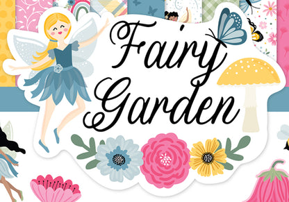Echo Park FAIRY GARDEN 12&quot;X12&quot; Cardstock Paper