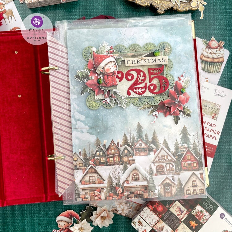 Prima TWINKLE &amp; TREATS 12”X12” Paper Pad 14 Sheets