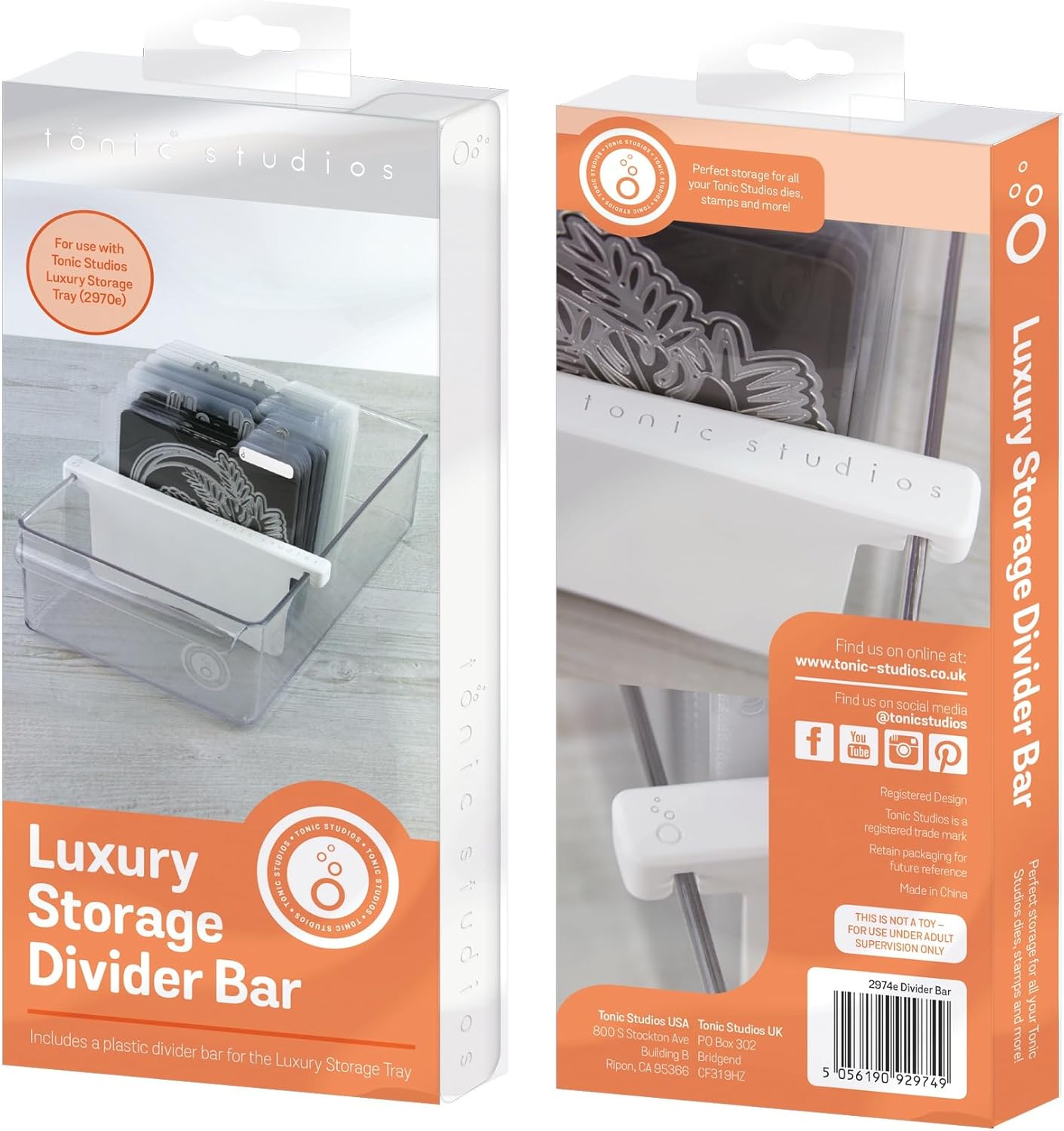 Tonic Studios LUXURY STORAGE Divider Bar