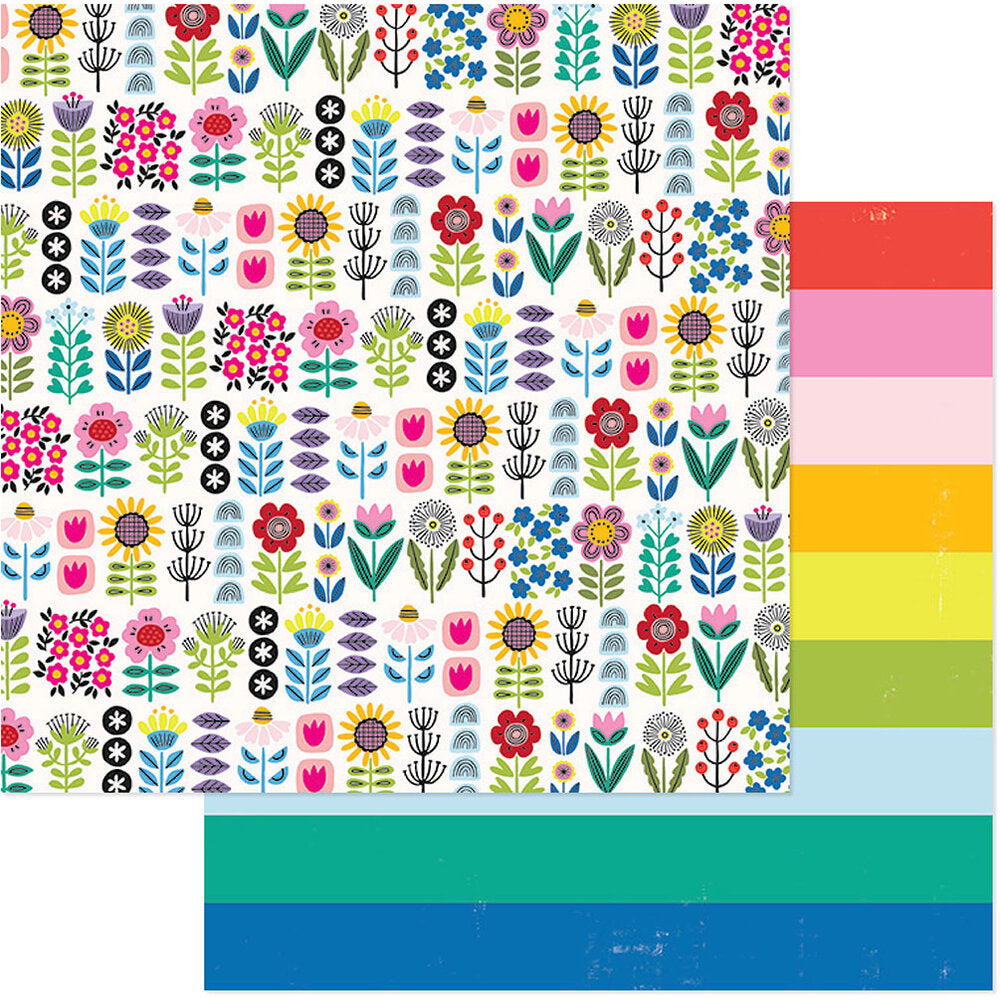 American Crafts WHATEVS 12”X12” Scrapbook Paper