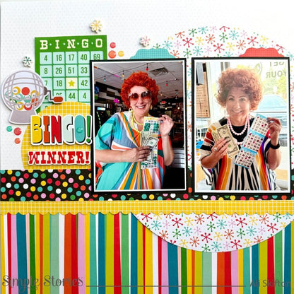 Simple Stories GAME NIGHT 12"X12" Collection Kit
