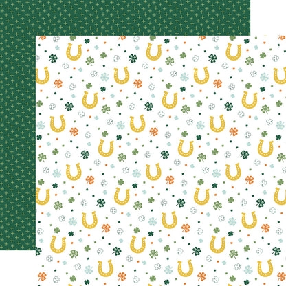 Echo Park LUCKY CHARM 12&quot;X12&quot; Scrapbook Paper