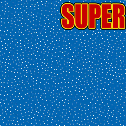 Superhero SUPER KID 12”X12” Scrapbook Kit 9pc