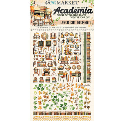 49 and Market Academia LASER CUT ELEMENTS 4 Sheets