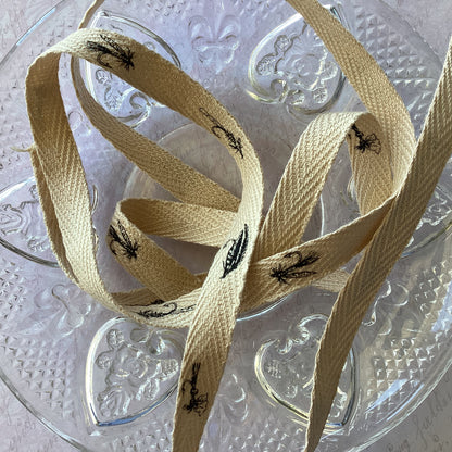 Creative Impressions .5&quot; TWILL RIBBON 1 yards yd