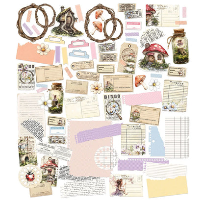 49 and Market THE LOOKING GLASS Ephemera Set 78pc