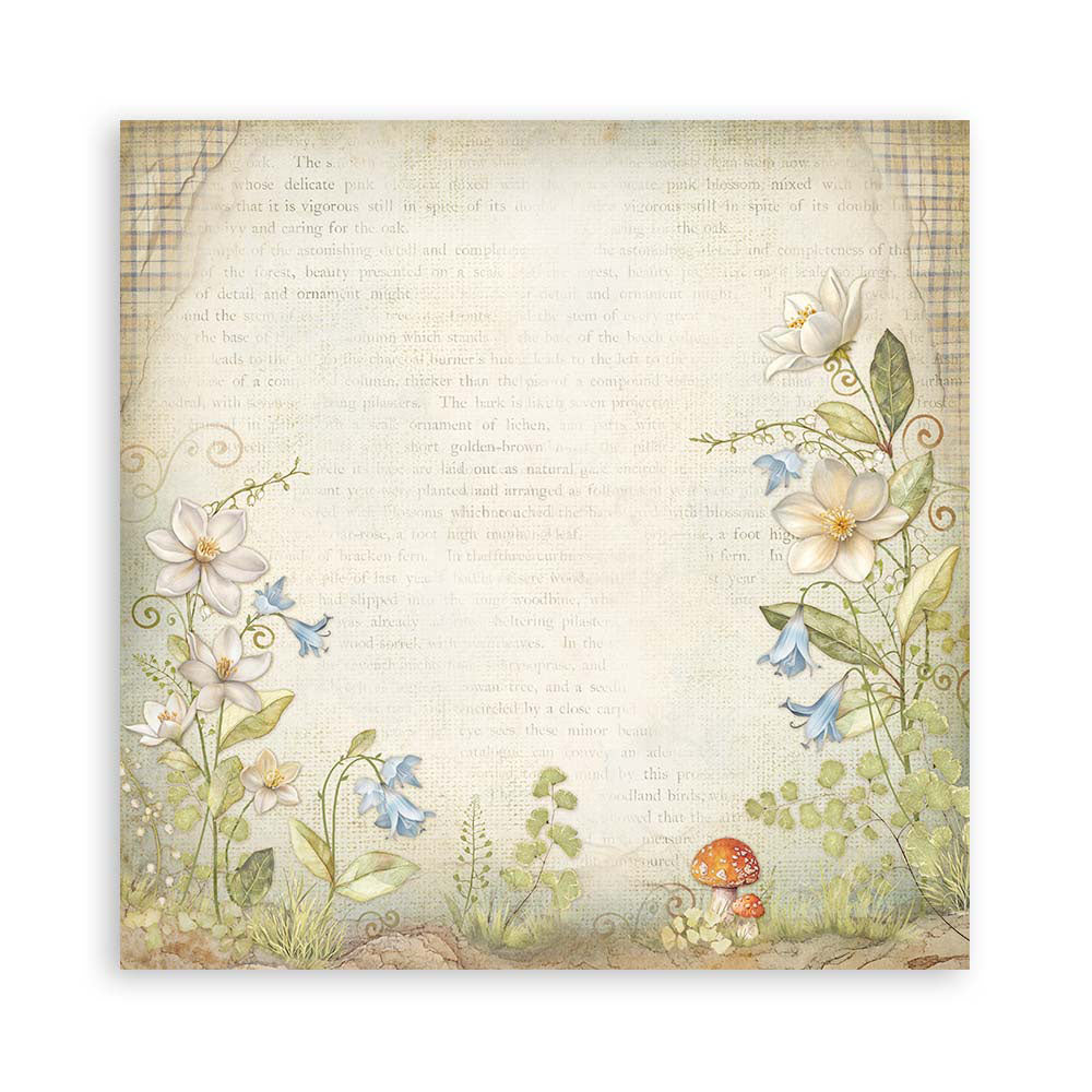 Stamperia HIDDEN GROVE MAXI PAD 12&quot;X12&quot; Scrapbook Paper Pack