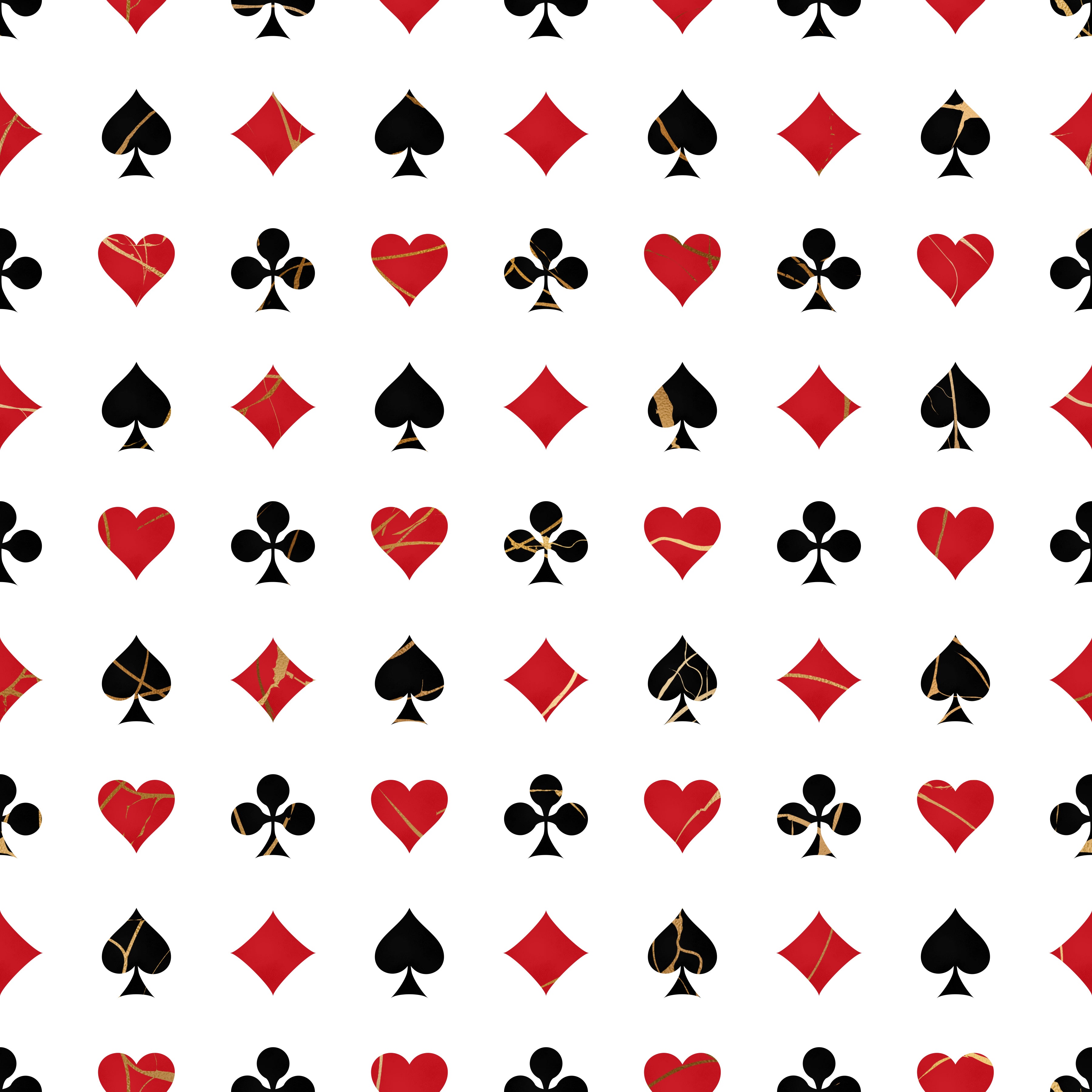 Scrapbooksrus ACE OF HEARTS PACK 12pc 12&quot;X12&quot; Scrapbook Paper