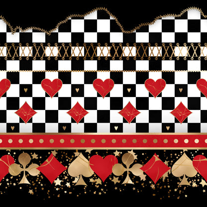 Scrapbooksrus ACE OF HEARTS PACK 12pc 12&quot;X12&quot; Scrapbook Paper