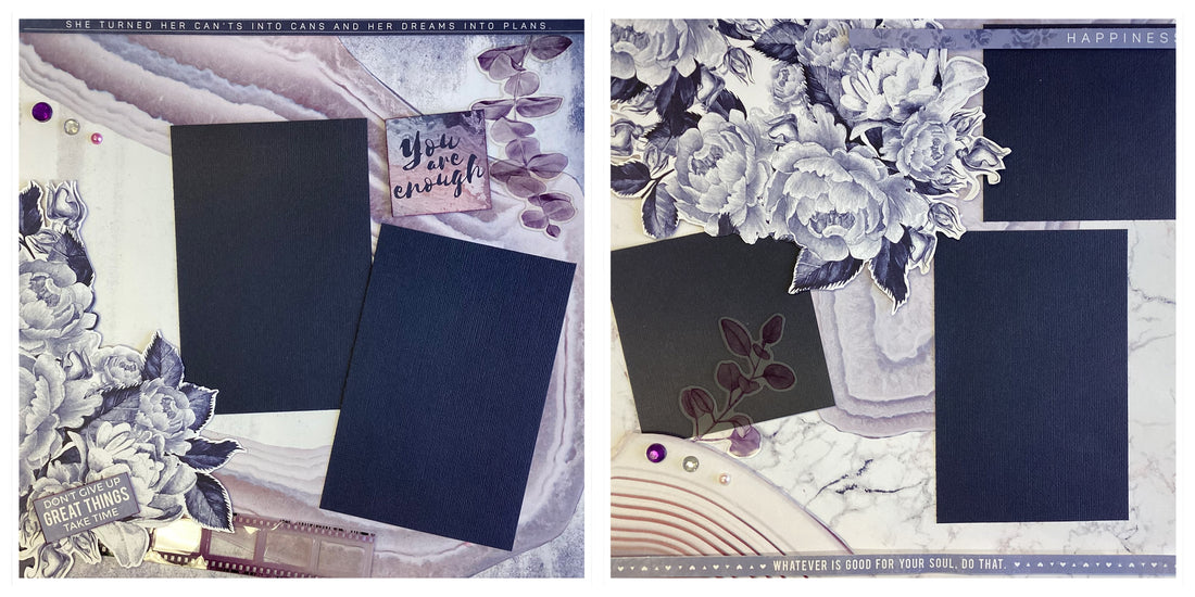 HAPPINESS & DREAMS 12"X12 Scrapbook Page Kit