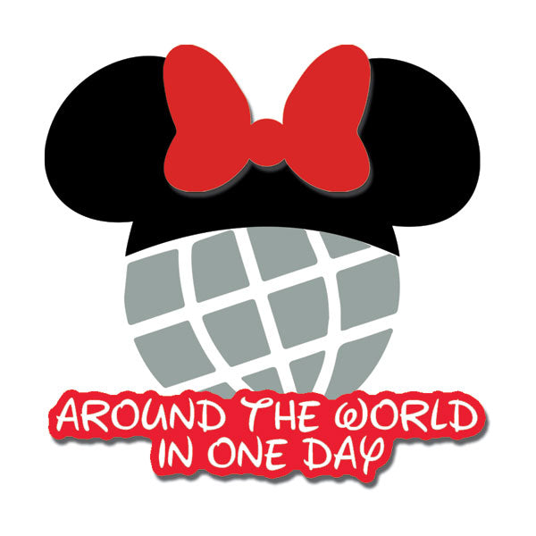 Mini Craft Disney MAGICAL WORLD BOW MAGIC EARS Sticker