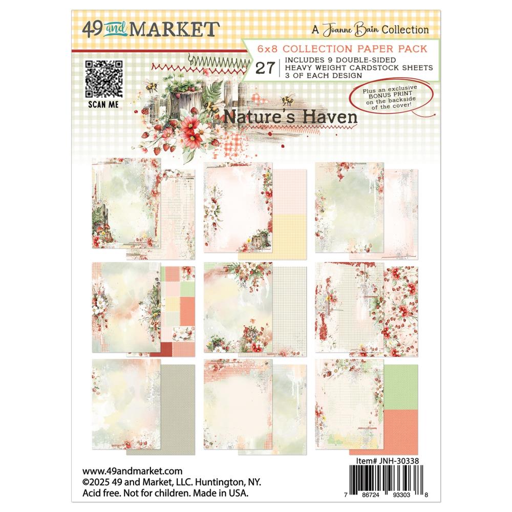 49 and Market NATURE’S HAVEN 6X8 Collection Pack
