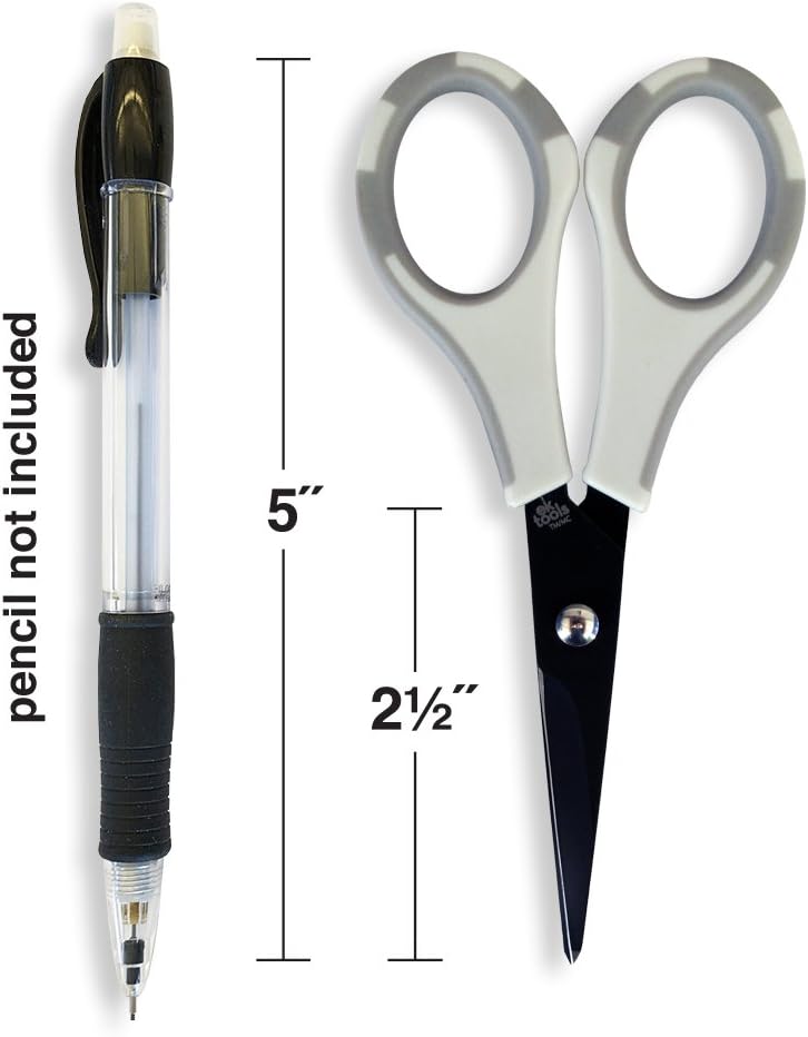 EK Tools SMALL PRECISION SCISSORS Non-Stick Blades