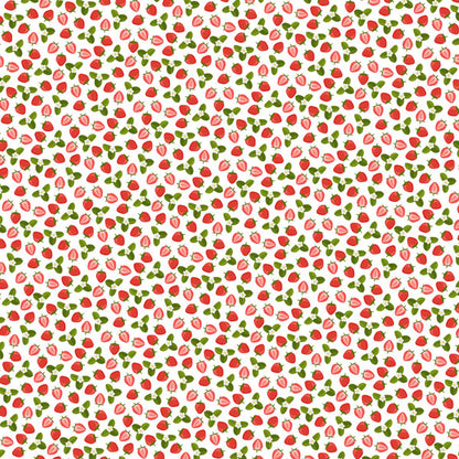 Scrapbook Customs STRAWBERRY GINGHAM 12"X12" Scrapbook Paper