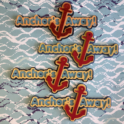 ANCHOR’S AWAY Diecut 3D Scrapbook Embellishment