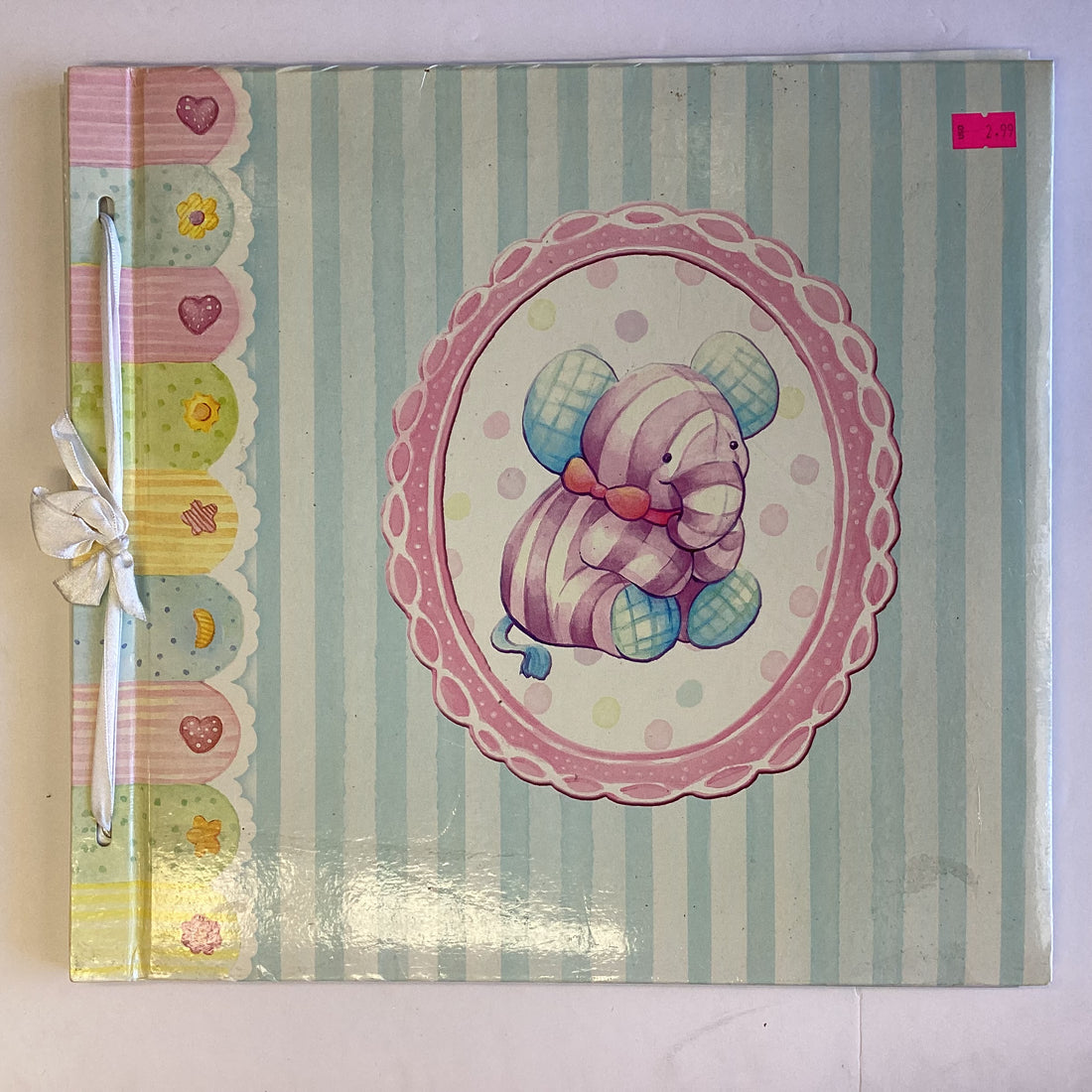 Miss Elizabeth’s BABY 12”X12” Scrapbook Album