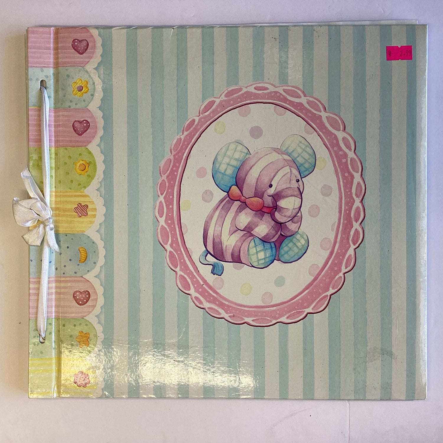 Miss Elizabeth’s BABY 12”X12” Scrapbook Album