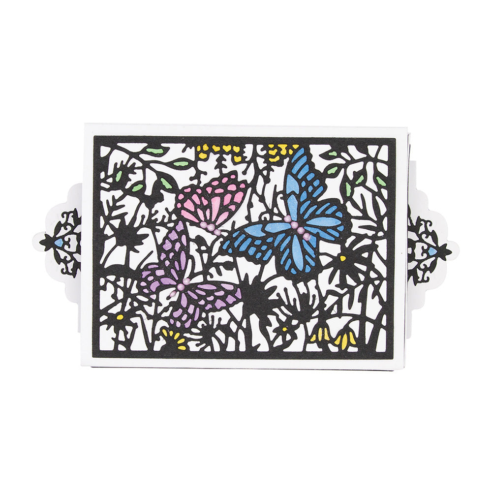 Tonic Studios DOUBLE DELIGHT MAGIC SLIDING Box Die Set