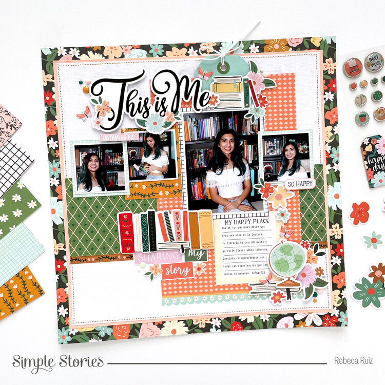 Simple Stories Textured Cardstock COLOR VIBE SPRING