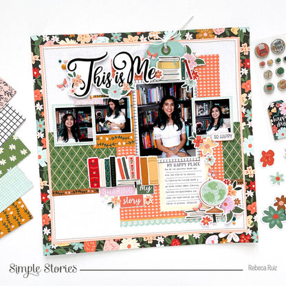 Simple Stories Textured Cardstock COLOR VIBE SPRING