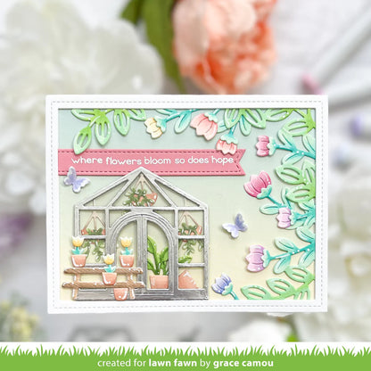 Lawn Cuts BUILD A GREENHOUSE Custom Craft Dies 13pc