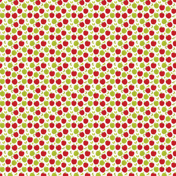 Scrapbook Customs APPLE GINGHAM 12"X12" Scrapbook Paper