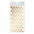 Heart-shaped letter stickers with &
