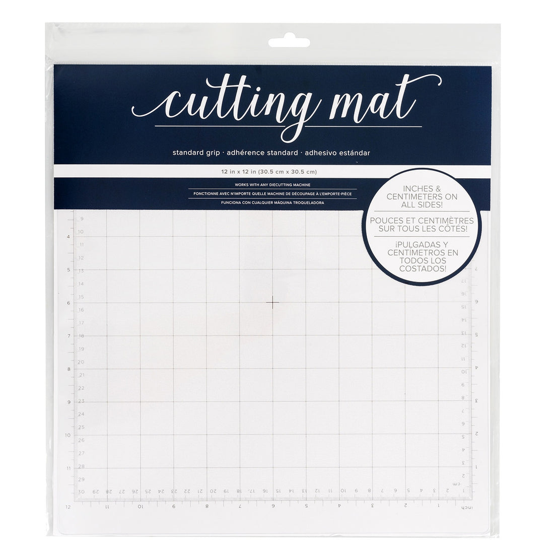 American Crafts CUTTING MAT Standard Grip 12”X12”