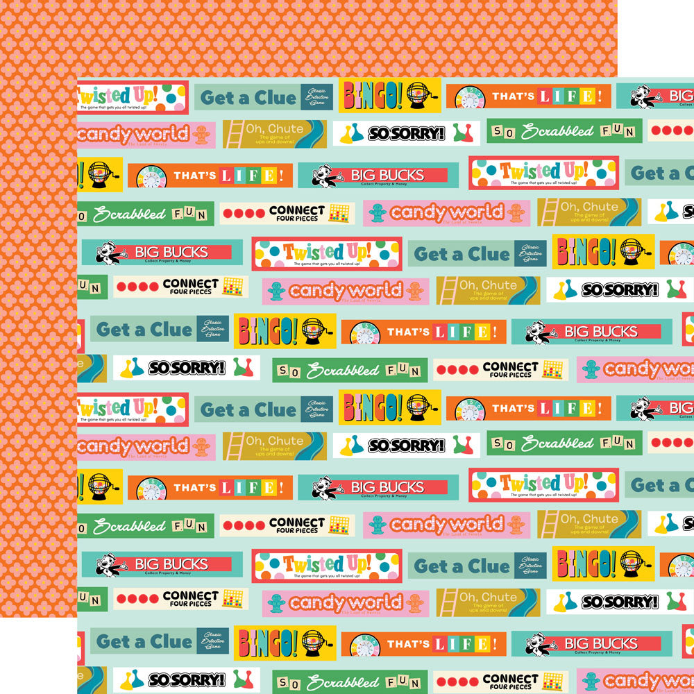 Simple Stories GAME NIGHT 12"X12" Collection Kit
