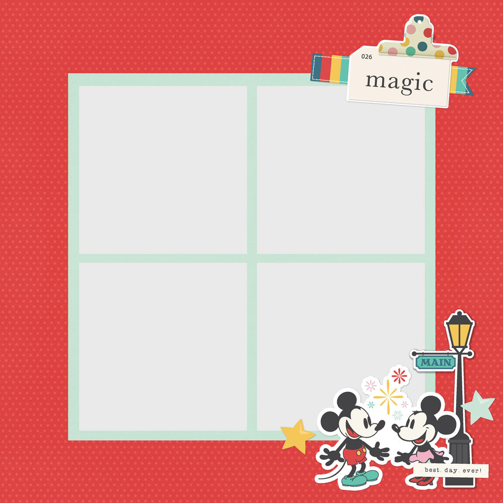 Simple Stories Simple Pages SAY CHEESE HAPPIEST PLACE Page Pieces