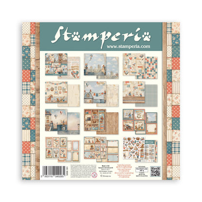 Stamperia FAMILY 12"X12" Scrapbook Paper Pad