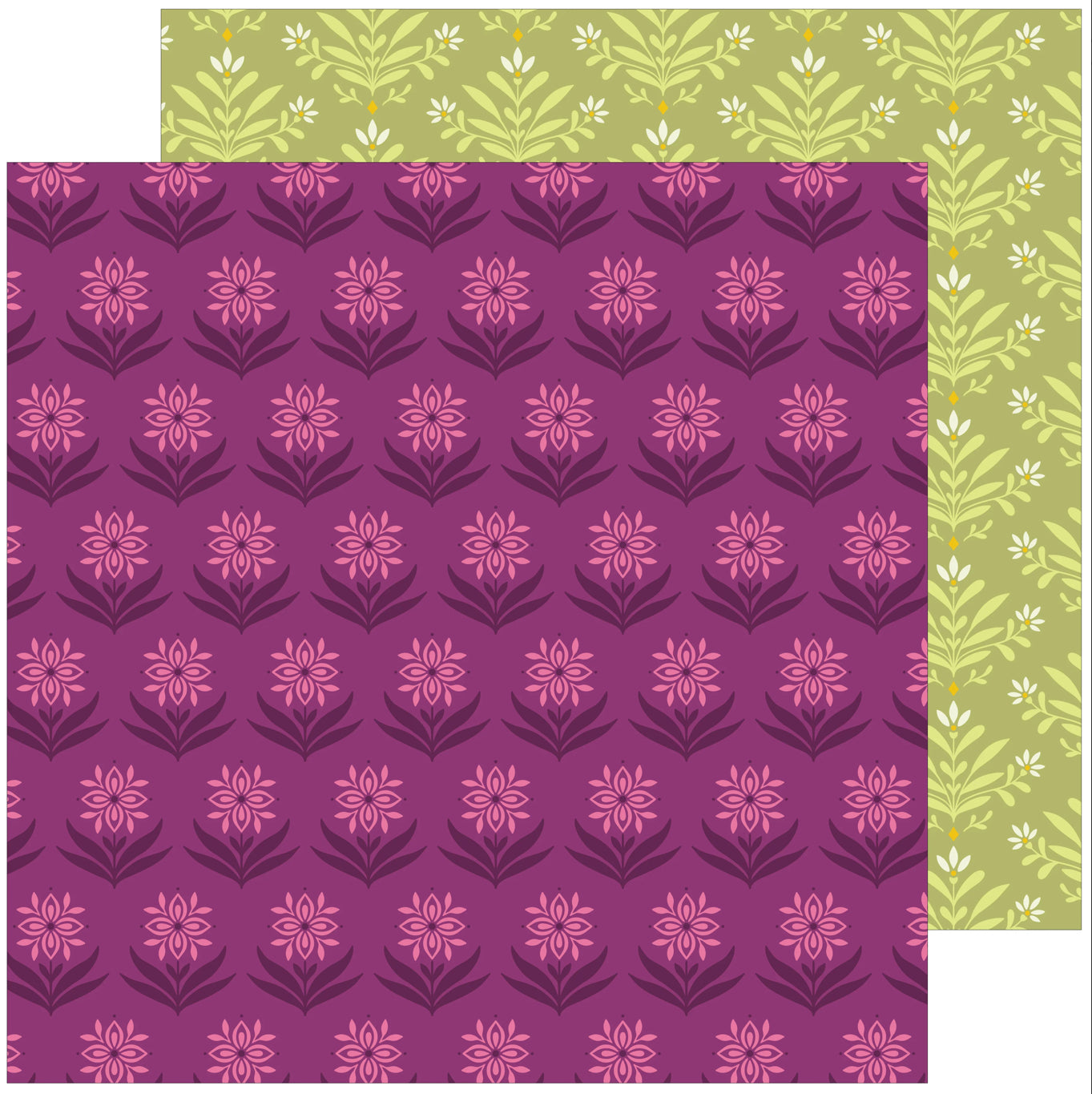 Pinkfresh Paige Evans LOVELY LANE 12”X12” Paper Pack