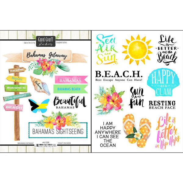Scrapbooksrus BAHAMAS GETAWAY 12”X12” Scrapbook Kit