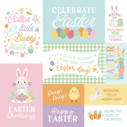 Echo Park EASTER BASKET 12”X12” Scrapbook Paper