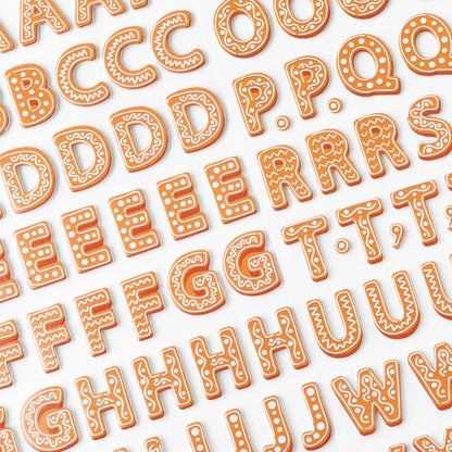 Thickers HOLLY JOLLY HOLIDAY Foam Letter Stickers 125pc