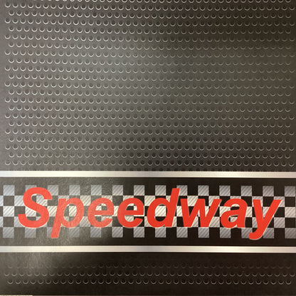 Scrapbook Customs SPEEDWAY METALLIC 12X12 Racing Sheet