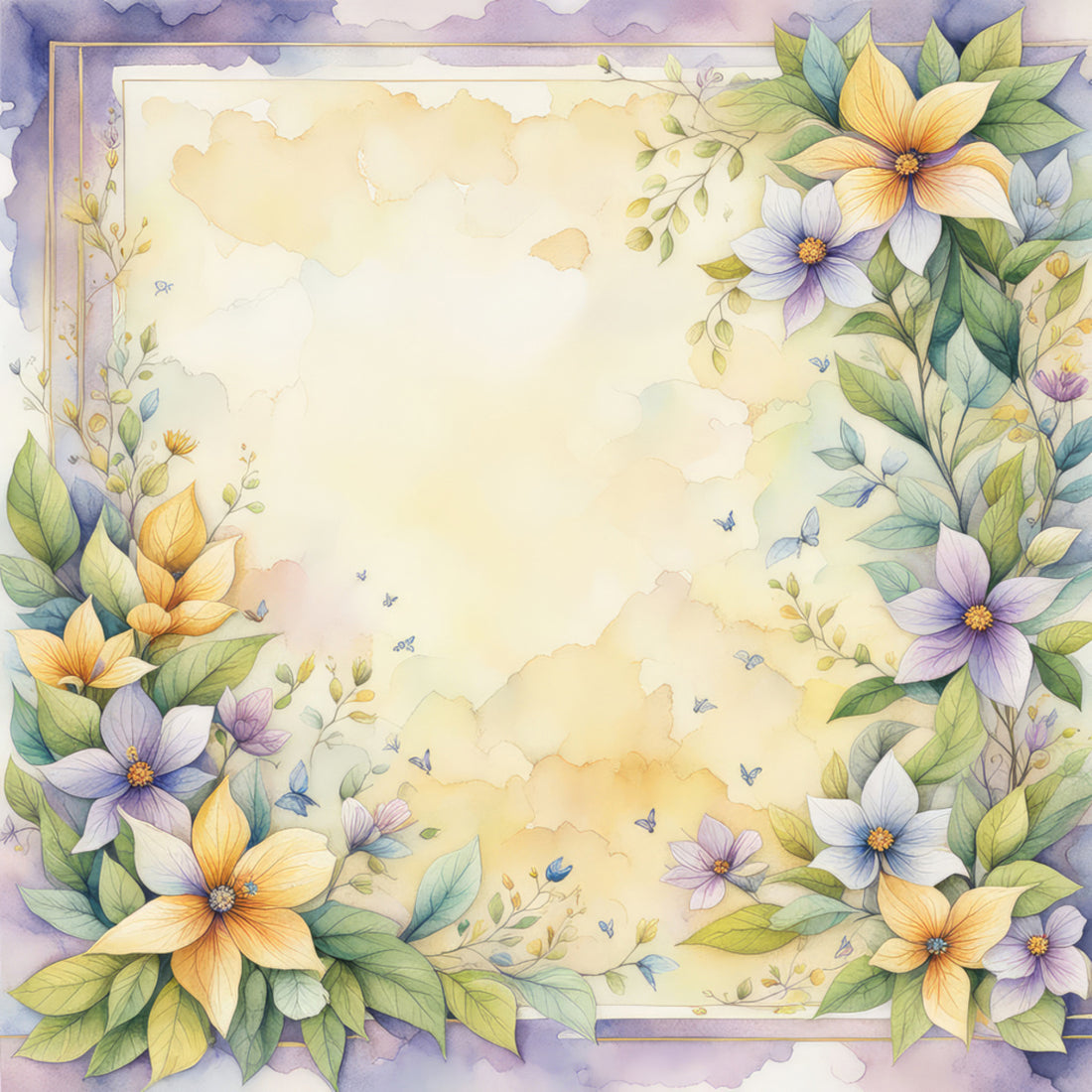 Scrapbooksrus BLOOMING CHARTREUSE KIT 12pc 12"X12" Scrapbook Paper