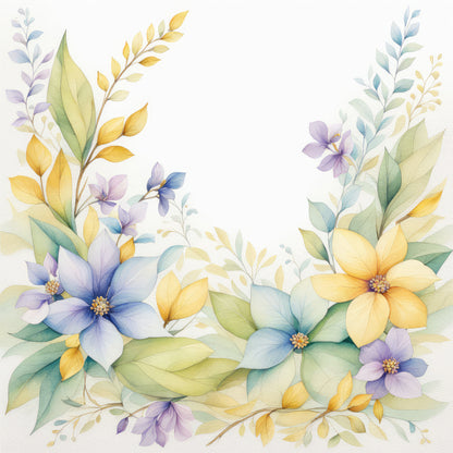 Scrapbooksrus BLOOMING CHARTREUSE KIT 12pc 12&quot;X12&quot; Scrapbook Paper