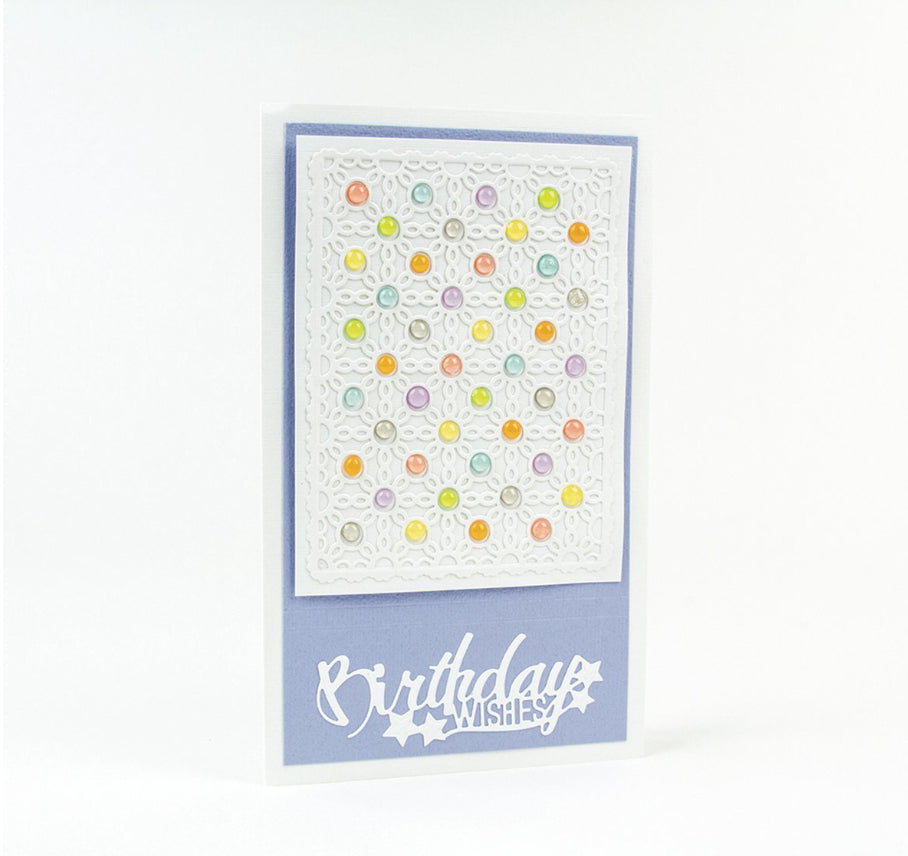 Nuvo Jewel Drops GREY MIST Translucent Enamel Dots 1oz