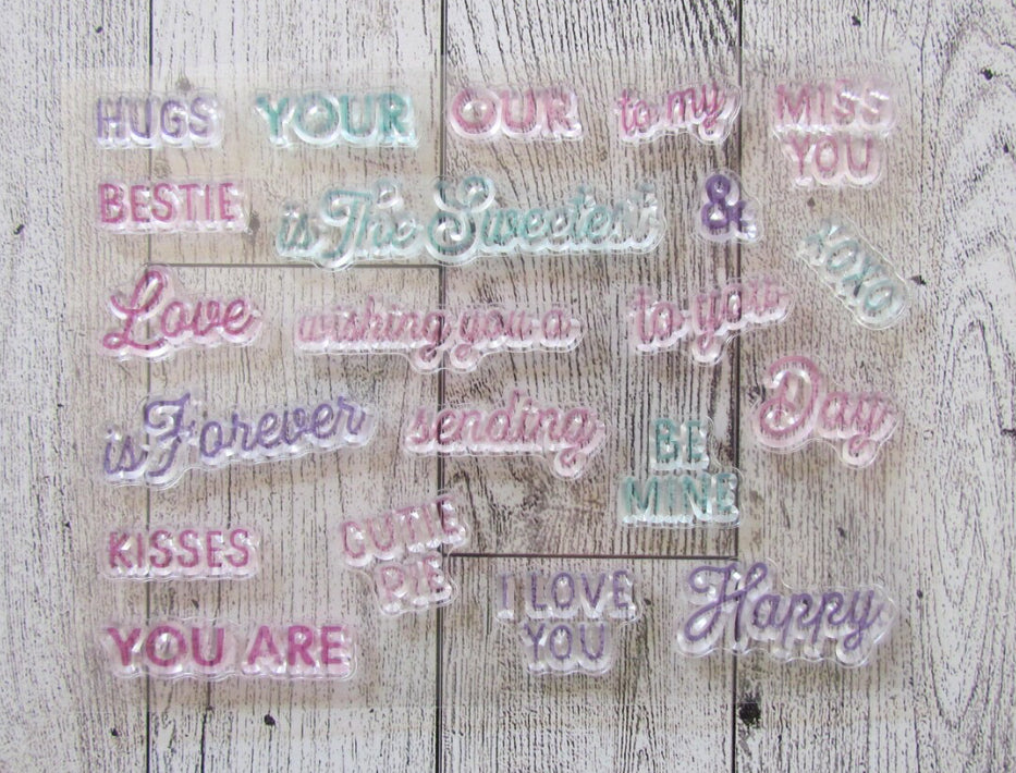 Diamond Press VALENTINES Mix Media Kit